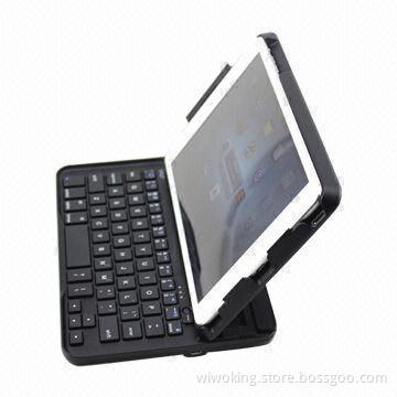 Bluetooth Keyboard for New iPad Mini with Slidable Case Stand